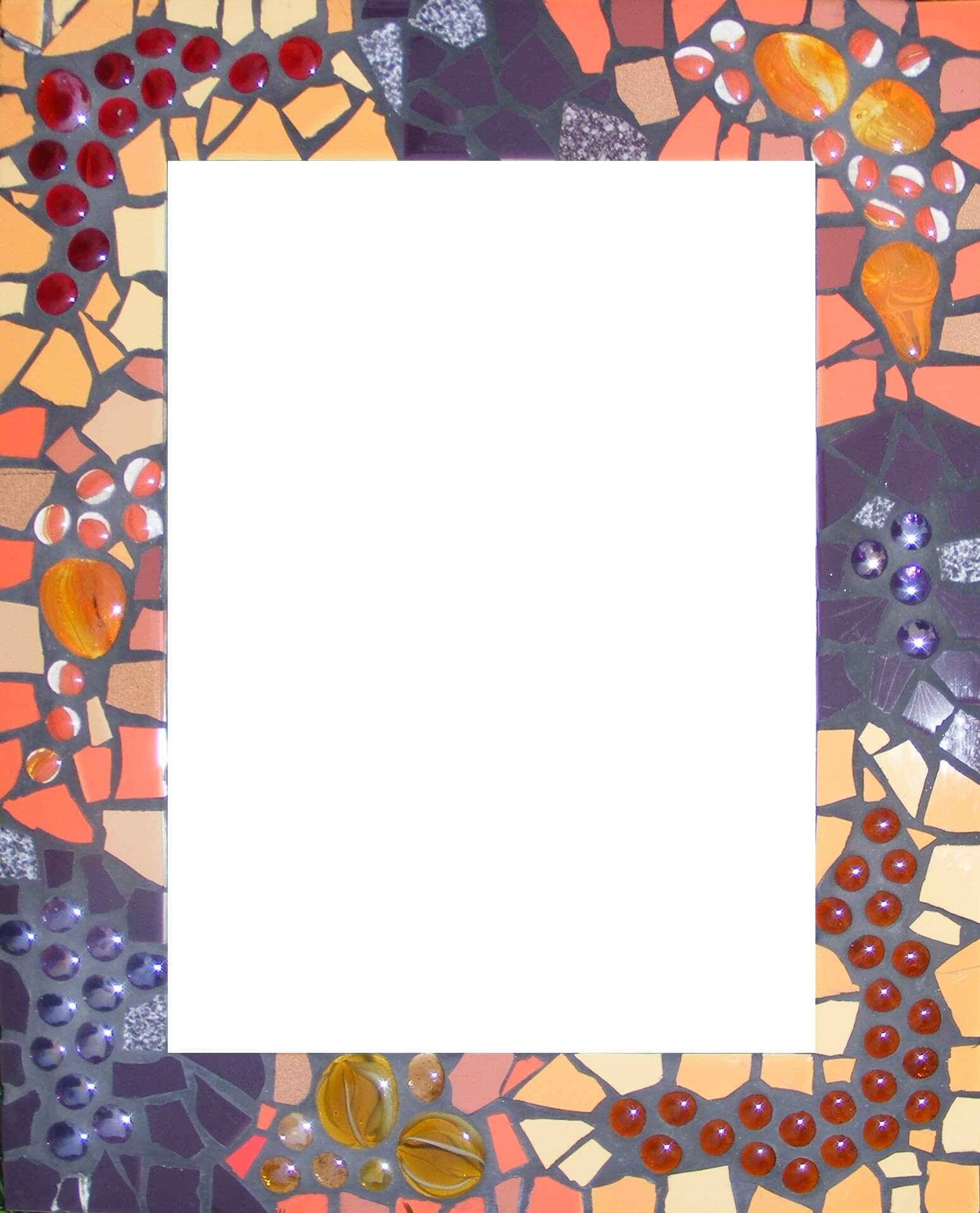 snijder rijk satire Mozaiek Spiegel 30x40cm | Healing Colors